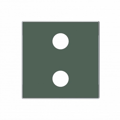 NIESSEN 2CLA855520A1901 2CLA855520A1901 8555.2 CM NIESSEN Tapa toma VDI 2RCA CM